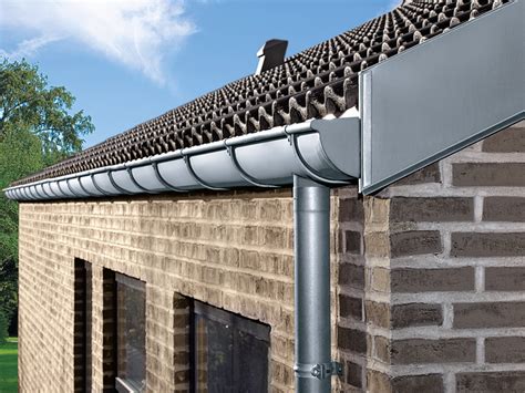 zinc plated gutter sheets